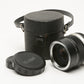 Vivitar 3X-1 Auto tele Converter M42 Mount, caps+case, very clean