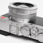Leica D-Lux 7 Typ 3952 Silver Boxed, flash, batt, charger, strap, manuals <500 Acts