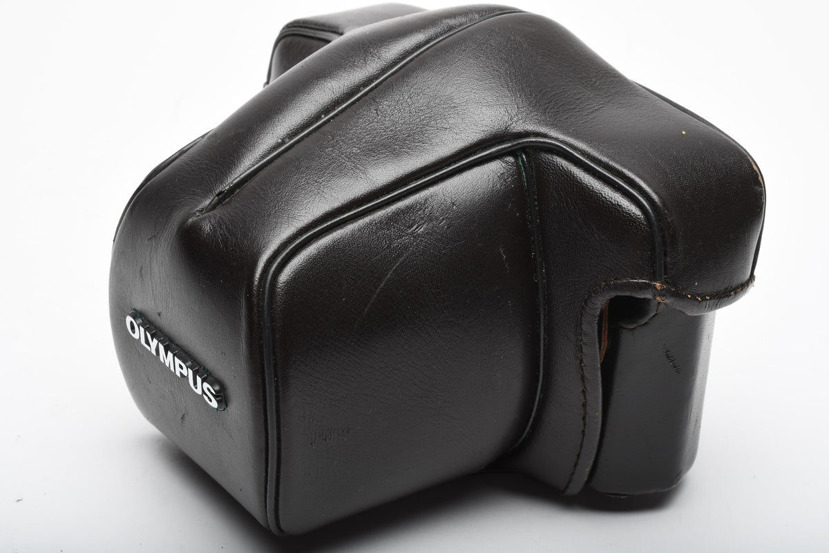 Genuine Olympus OM 35mm eveready camera case (Brown), very nice
