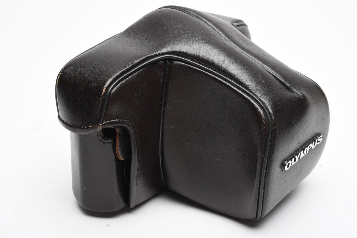 Genuine Olympus OM 35mm eveready camera case (Brown), very nice