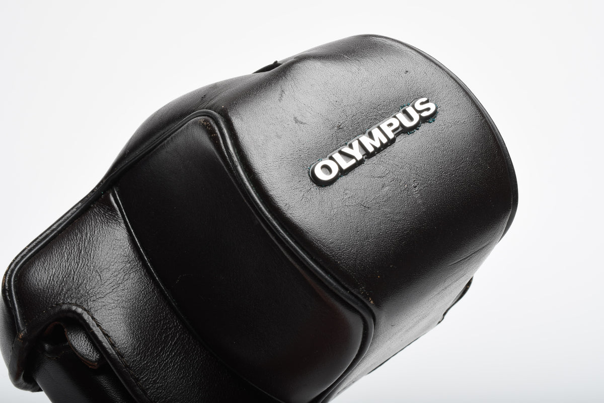 Genuine Olympus OM 35mm eveready camera case (Brown), very nice