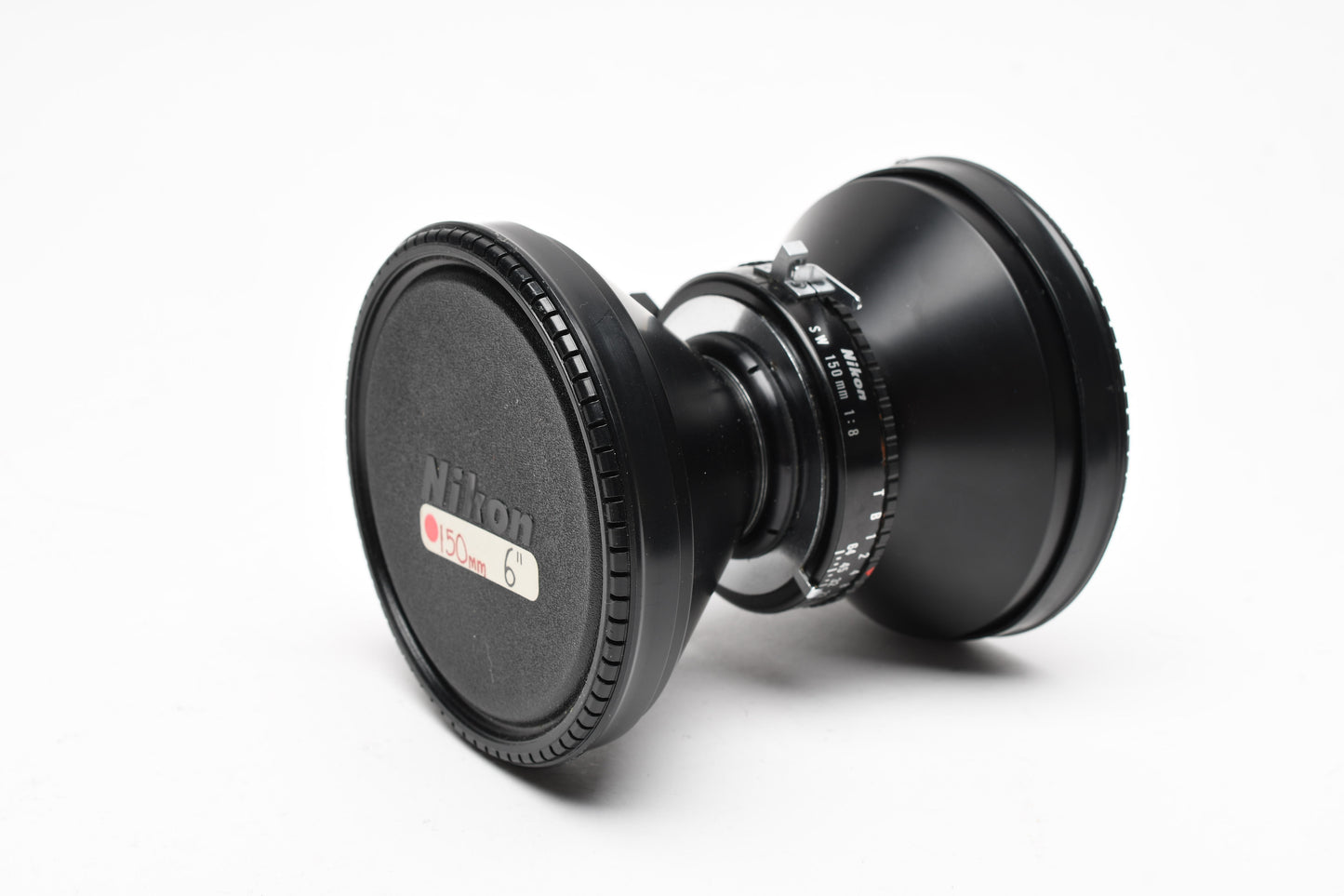 Nikon Nikkor-SW 150mm f8 large format lens w/Copal 1 Shutter, Mint