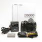 Nikon D5000 DSLR Body, Batt+charger+strap+manuals Only 33K Acts