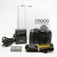 Nikon D5000 DSLR Body, Batt+charger+strap+manuals Only 33K Acts