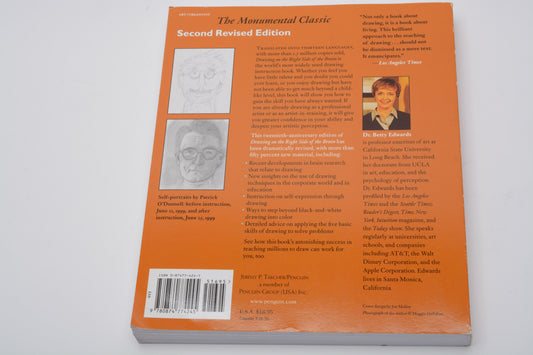 The New Drawing on the Right Side of the Brain by Betty Edwards - Paperback