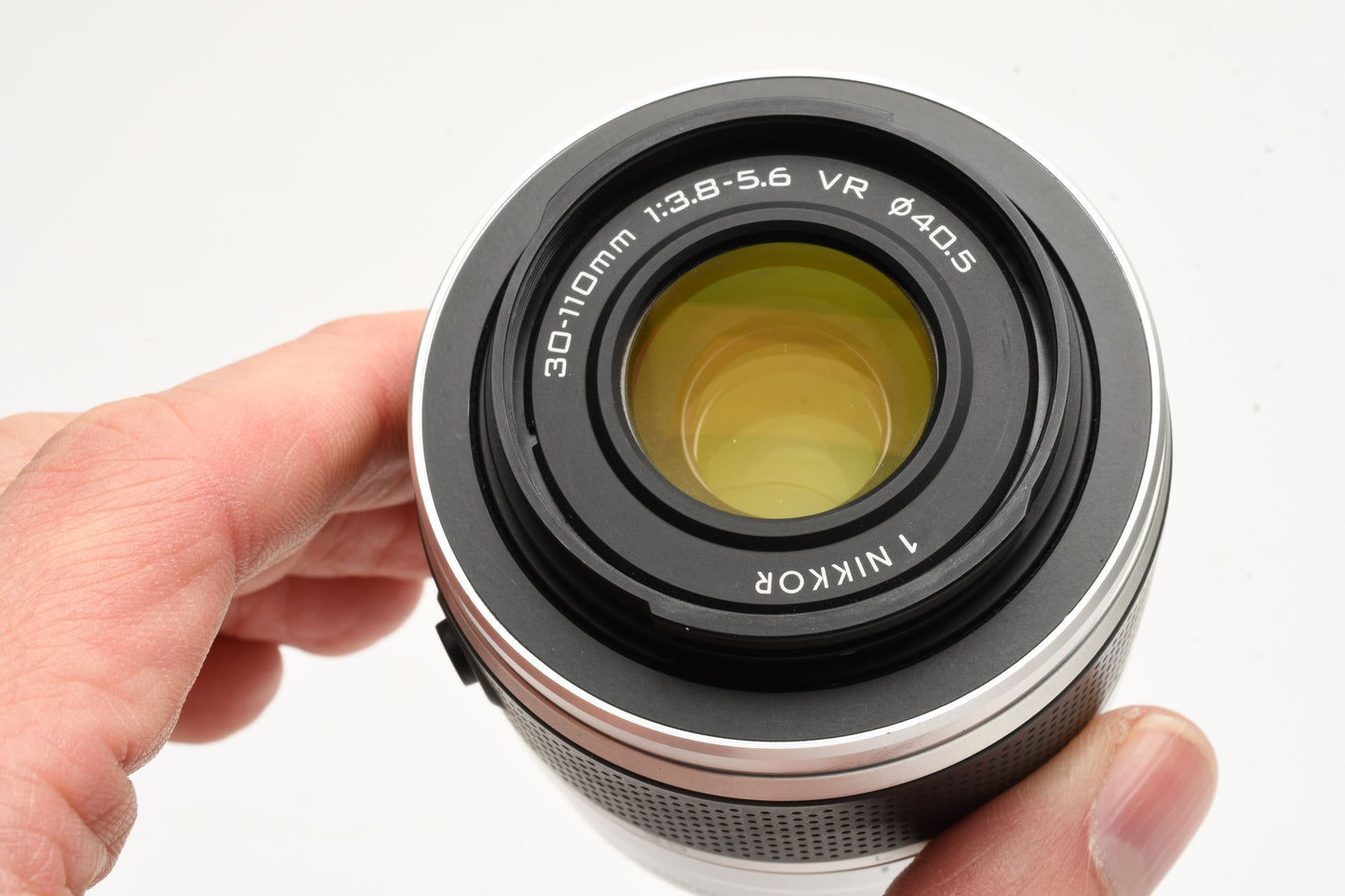 Nikon J1 (Silver) 2-Lens Kit w/10-30mm and 30-110mm lenses, 2Batts, Tested