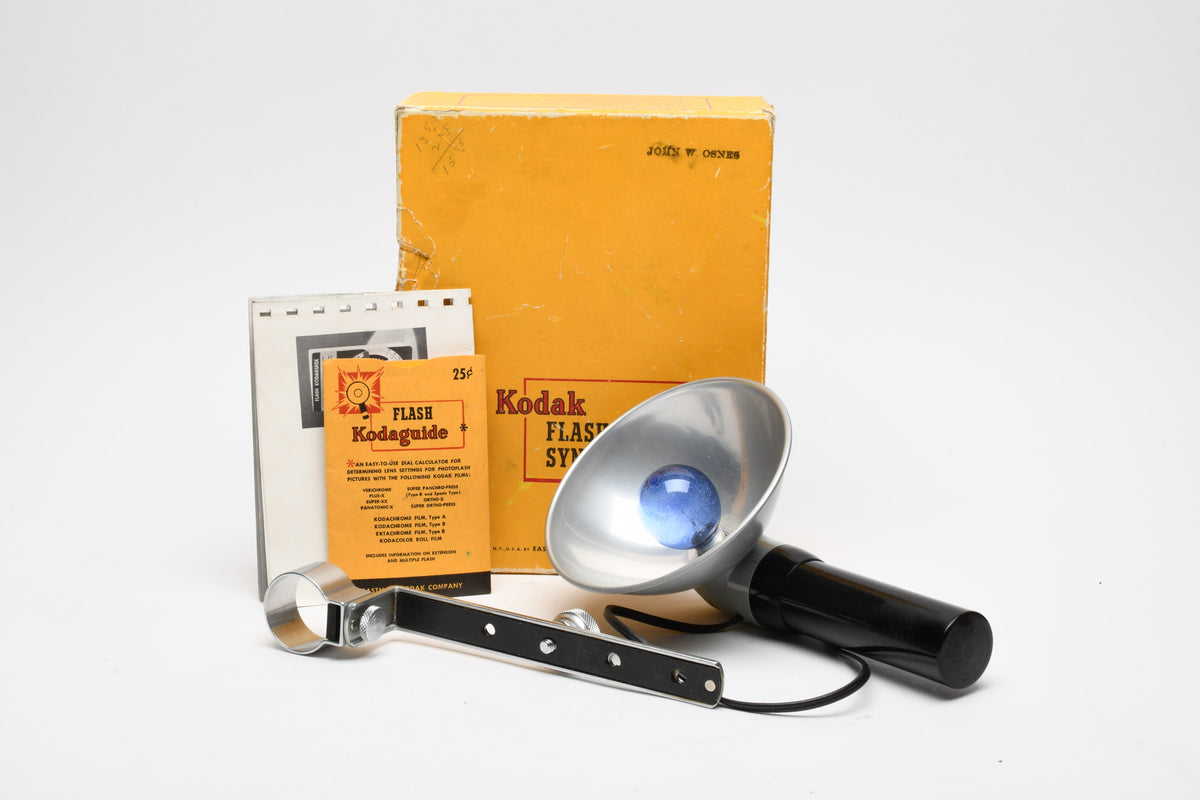 Kodak Flash Synchro Model 2 flash reflector in Box