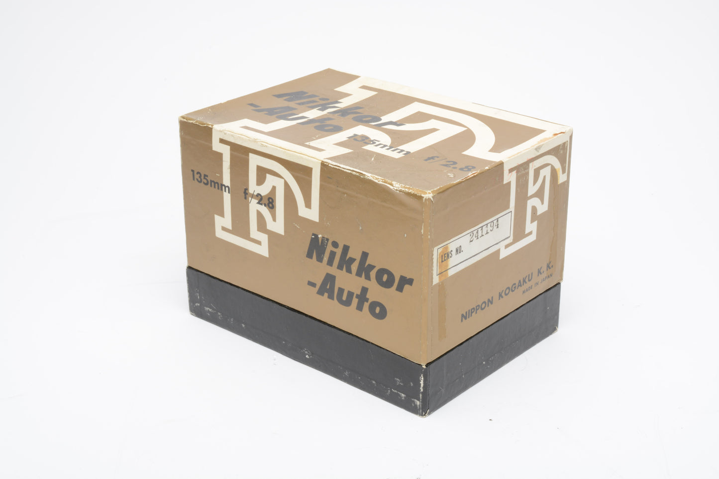 Nikon Nikkor-Q Nippon Kogaku 135mm f2.8 Non-AI portrait lens, clean & sharp, Boxed