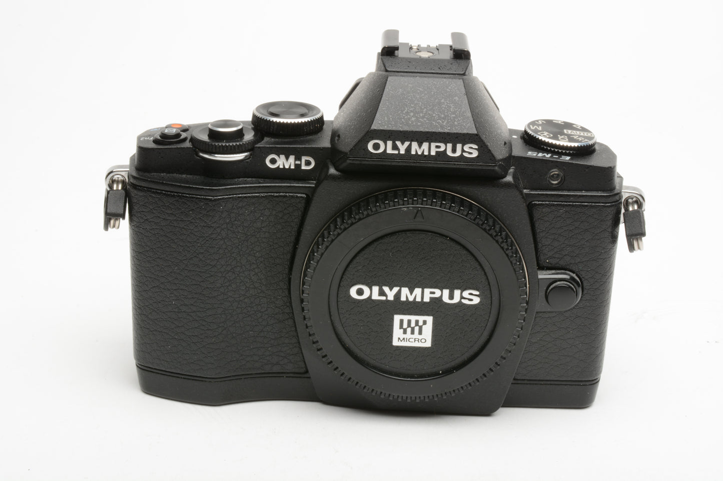 Olympus OM-D E-M5 Mirrorless body 14K Acts, tested, Great, Boxed