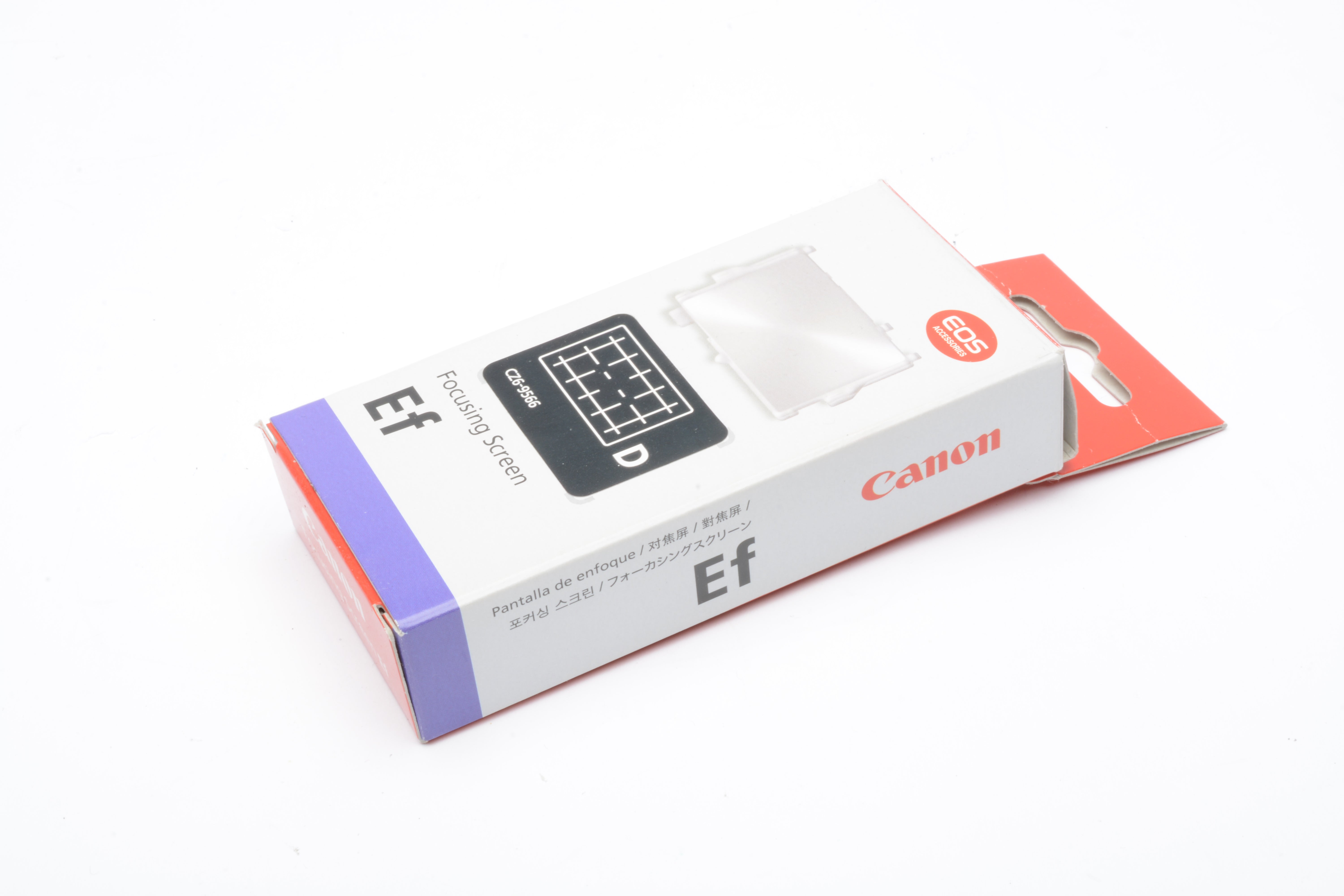 Canon Ef-D Focusing Screen - Precision Matte Grid Lines, NIB