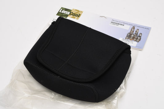 Lens Coat LCBBPBK 6.25" lens cover, New (Black)