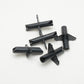 Lot of 5X Jobo Print Clips / Holders For Print Drums (Winged)