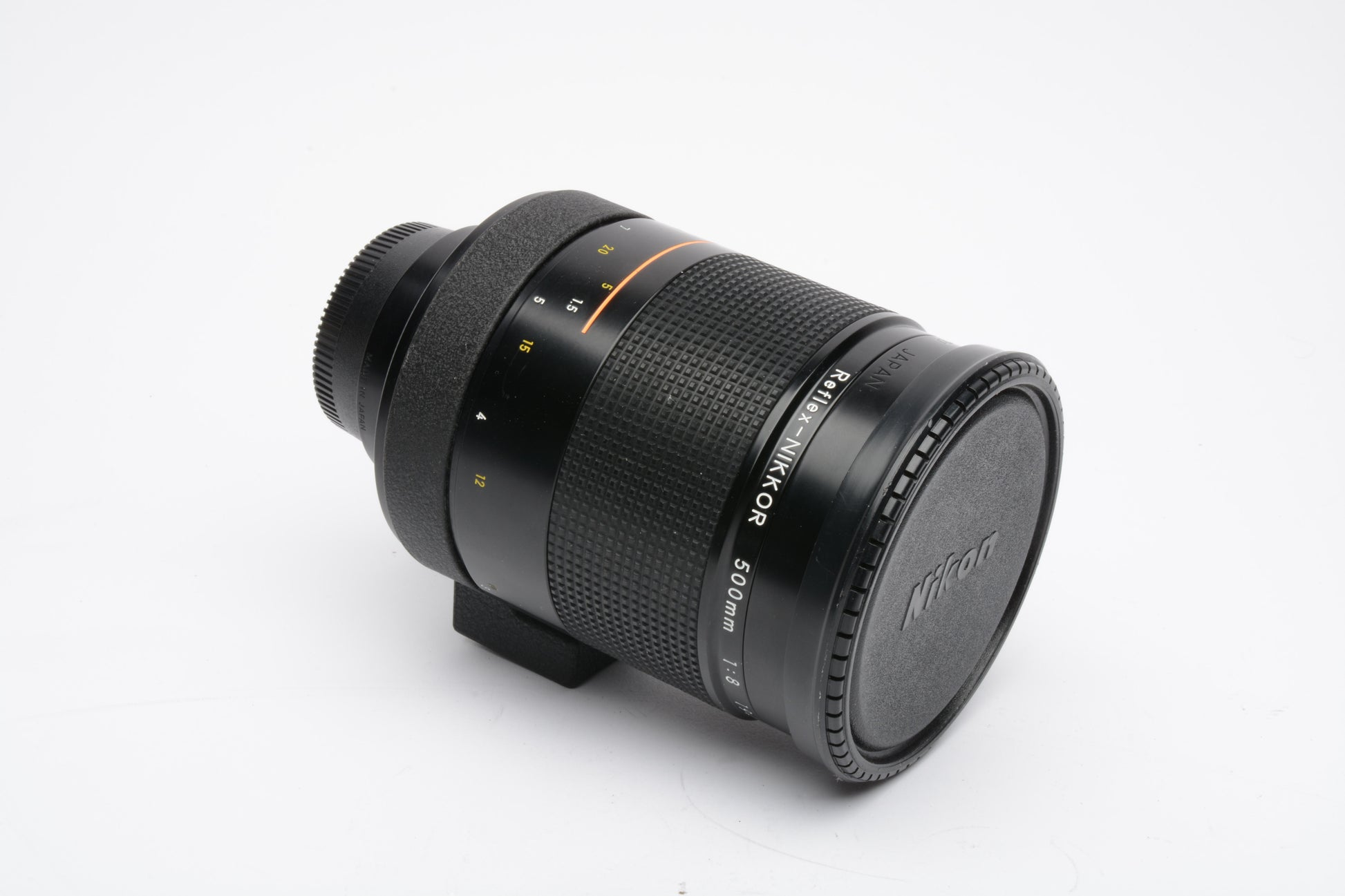 Nikon Reflex Nikkor 500mm f8 Macro Mirror lens, caps, L37c, good