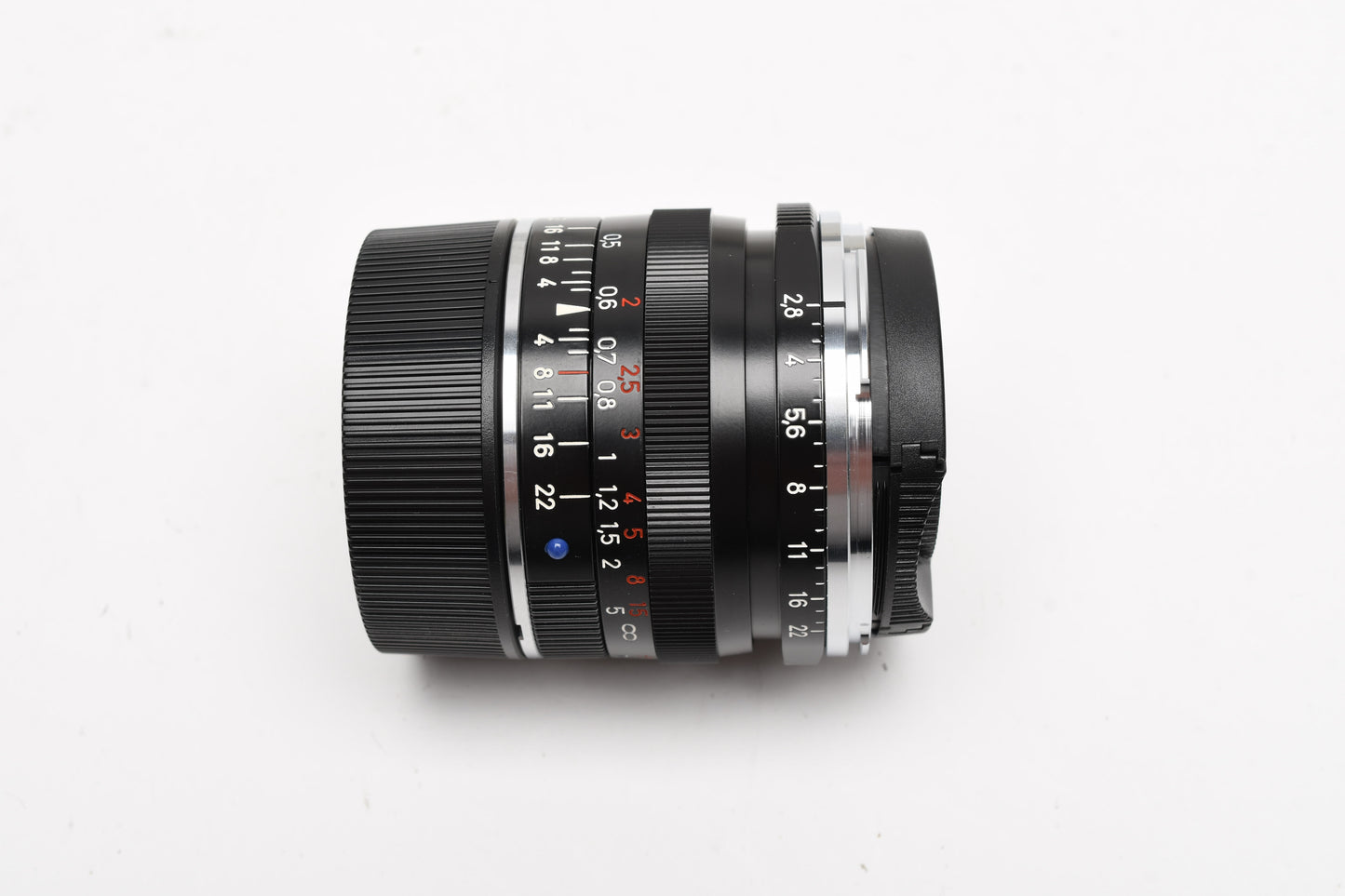 Zeiss 28mm f2.8 Biogon T* ZM Lens Leica M Mount w/Zeiss Hood, NIB
