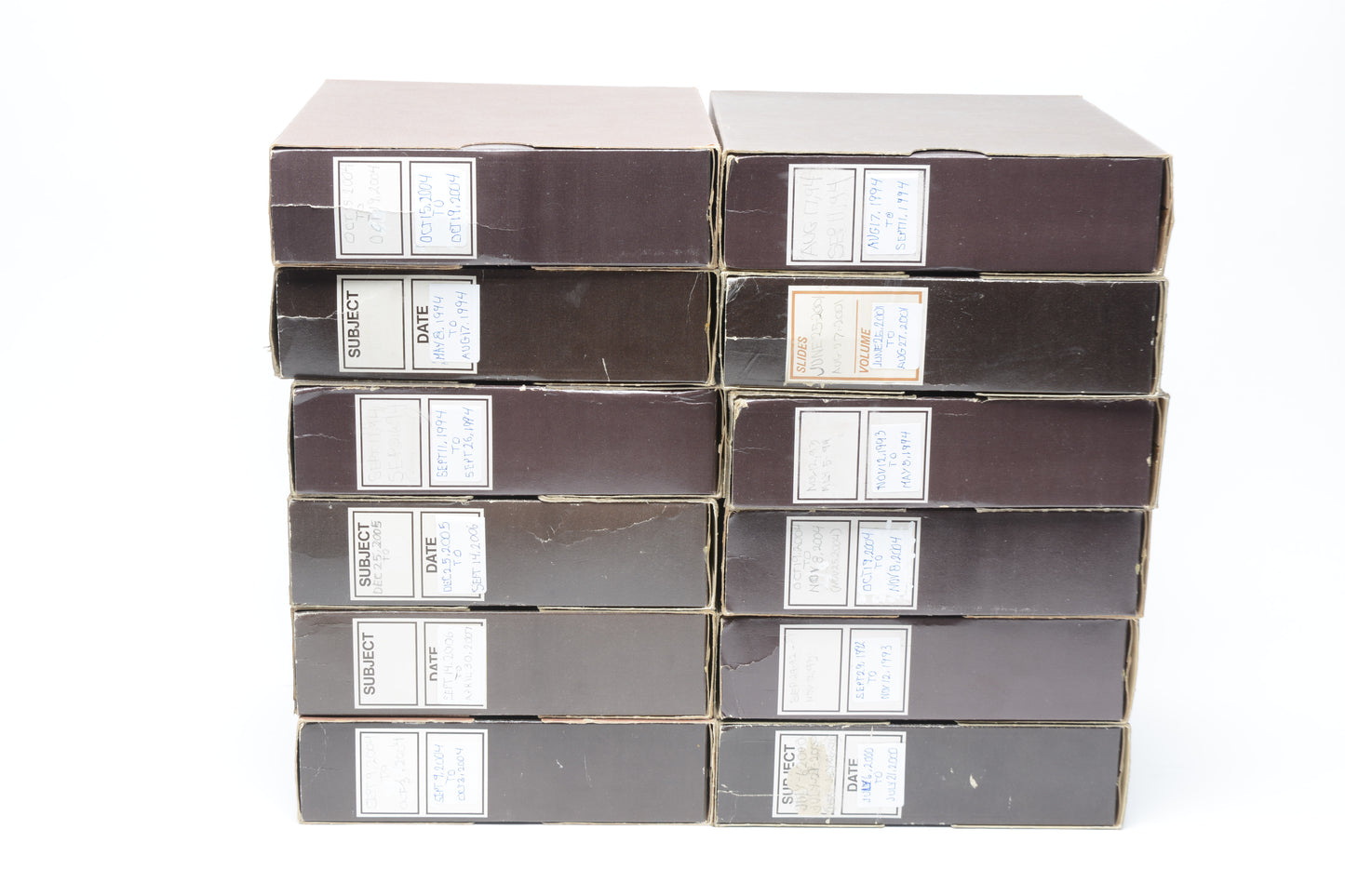 12X Genuine Sawyers Rotary Carousel 100 trays (black) in cardboard sleeves