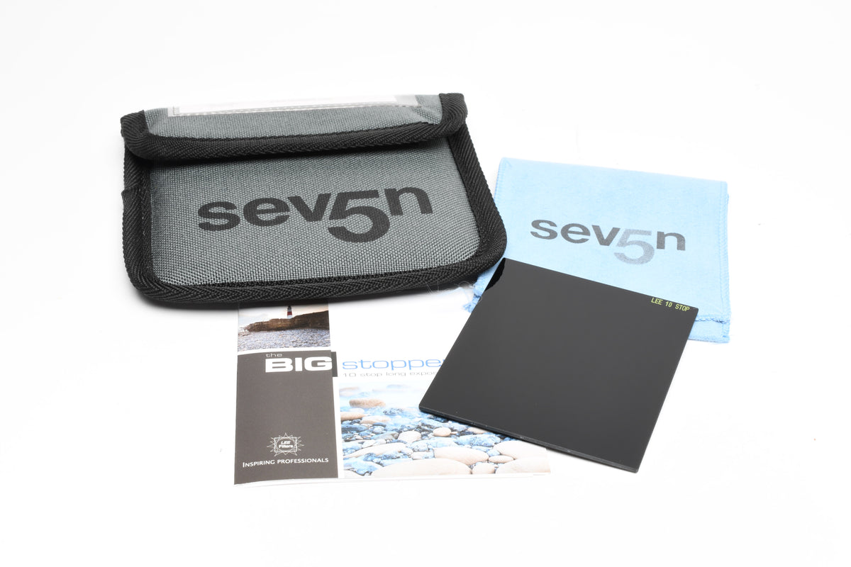 Lee Filters Seven5 Big Stopper ND Filter 75 x 90mm, 10-Stop S5BS in pouch