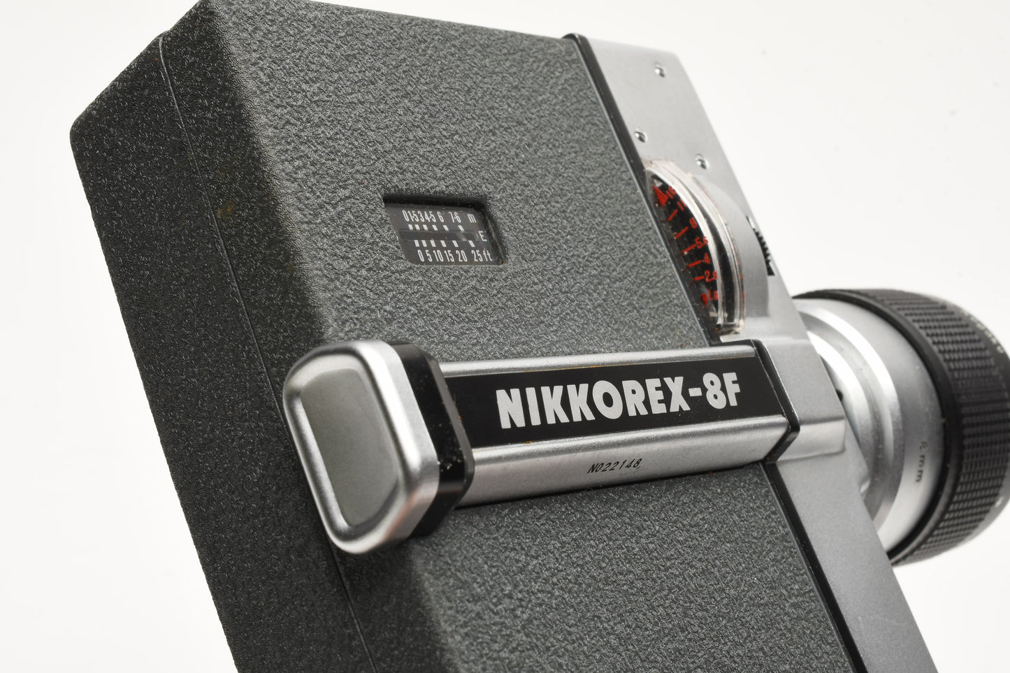 Nikon Nikkorex-Zoom 8F S8 Movie camera w/Manual, case, strap (For Parts/Repair)