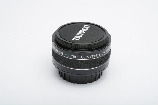 Tamron 2x Converter M42 mount, caps, very clean