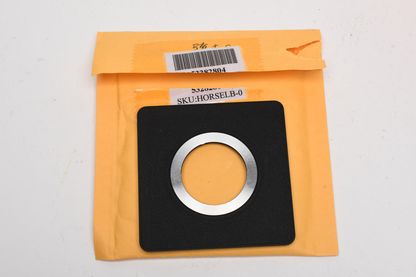 Horseman 53282804 HORSELB-0 Lens board #0 80mm square w/34mm opening