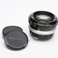 Nikon Nikkor-S 55mm f1.2 Non-AI lens, very clean & sharp, Nice