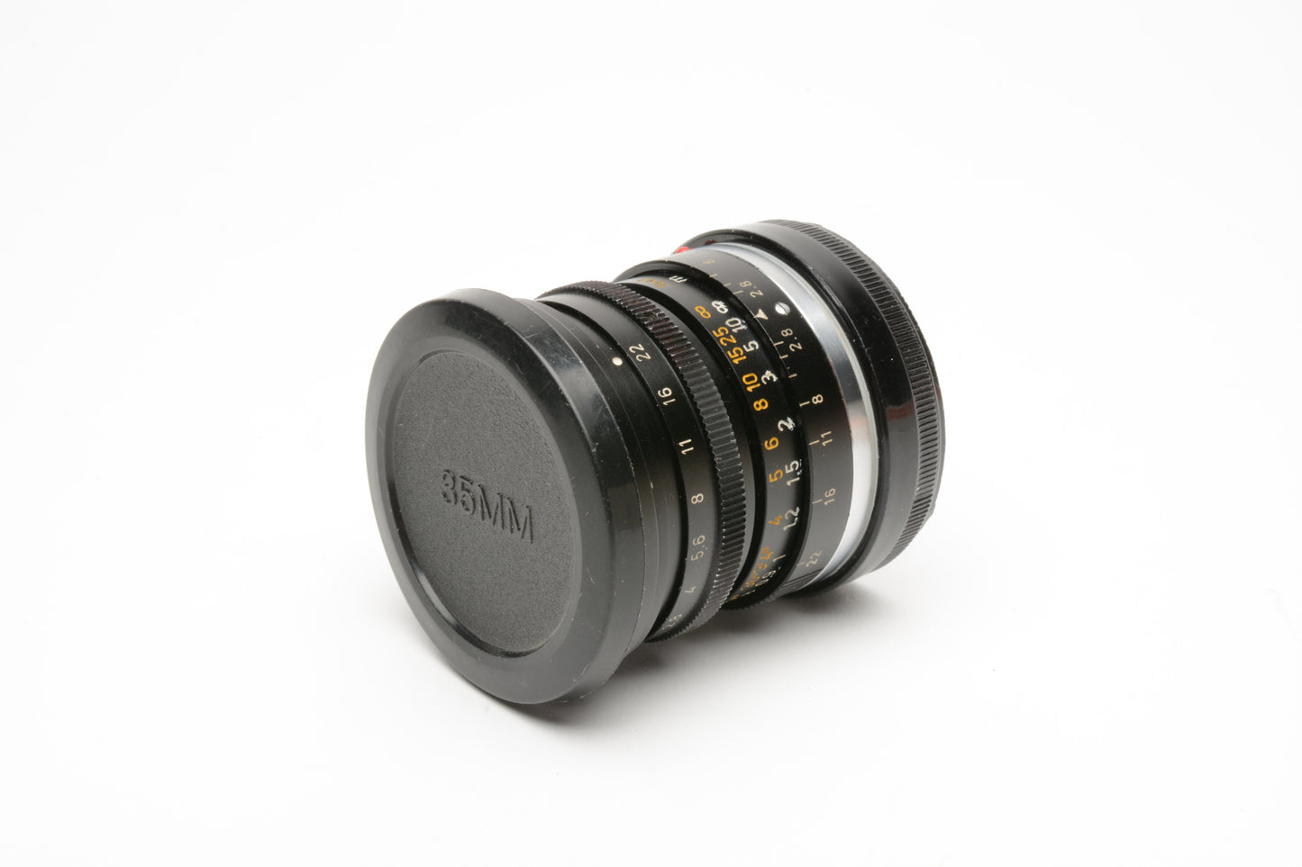 Leica Elmarit 28mm f2.8 2nd E48 Model Canada Leica M Mount lens+caps *Read