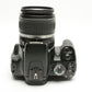 Canon Rebel XTi Black DSLR w/18-55mm f3.5-5.6 II, 2X batts, charger, manual
