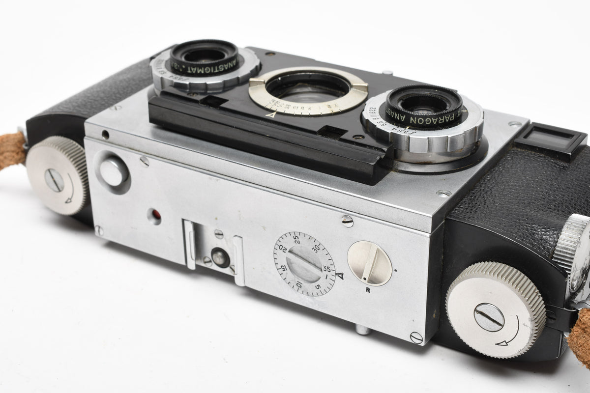 Stereo Realist David White 35mm F3.5 Stereo Camera, Case+Cap, Tested, Great!