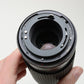 Tokina RMC 100-300mm f5.6 Telephoto zoom lens, caps, pouch, for Canon FD Mount