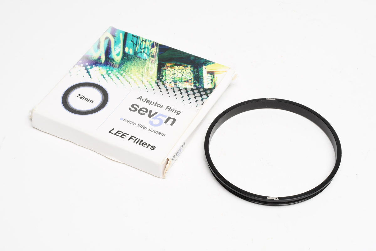 Lee Filters Seven5 Adaptor Ring 72mm, NIB