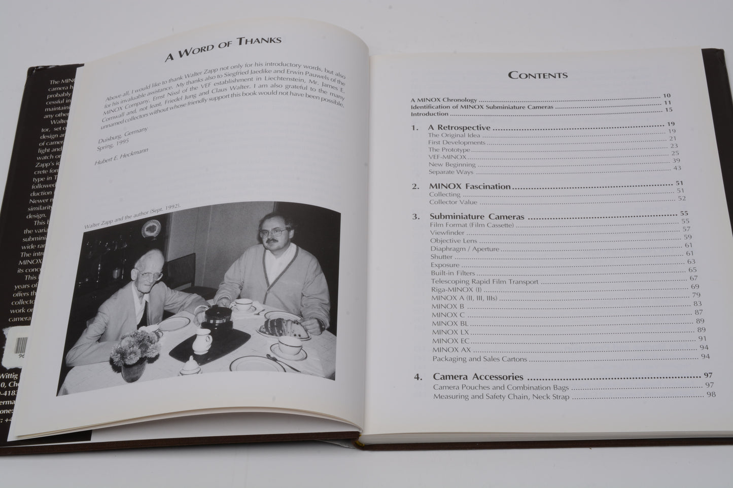 Minox Variations in 8x11 by Hubert E. Heckmann First Edition - Hard Copy