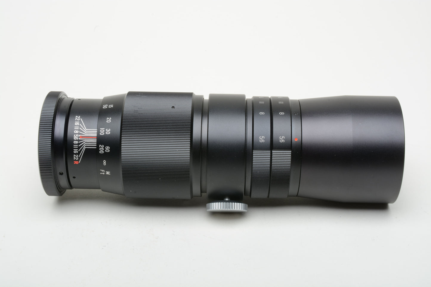 Vivitar 300mm f5.6 Telephoto lens, caps, T-Mount for Canon FD Mount