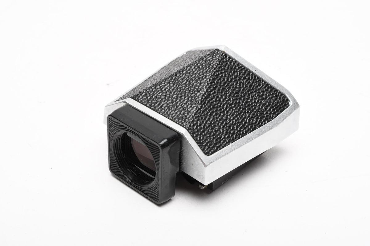 Nikon F Eye Level Finder Viewfinder Standard Prism Chrome w/Case, Very clean