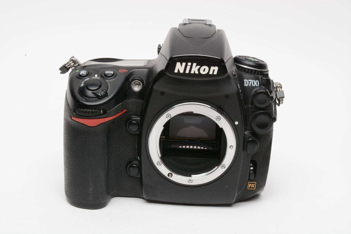 Nikon D700 DSLR Body w/Batt, charger, strap, USB, 62K Acts, Nice!