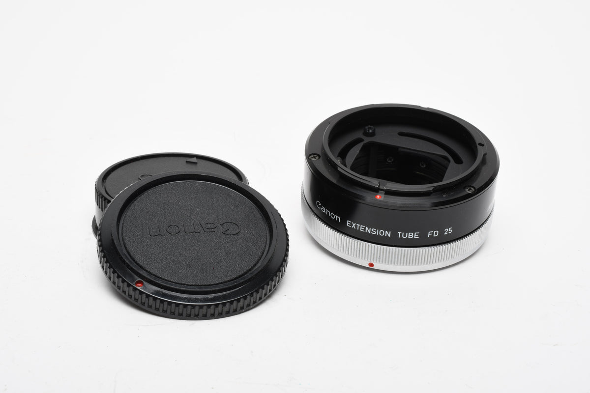 Canon Extension Tube FD 25 w/Caps, w/Caps