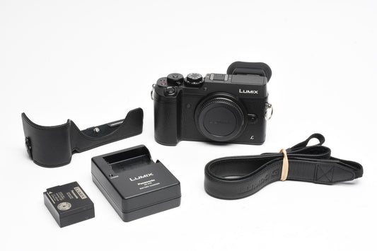 Panasonic Lumix DMC-GX85 16MP Mirrorless MFT Digital Camera+case, 6307 Acts