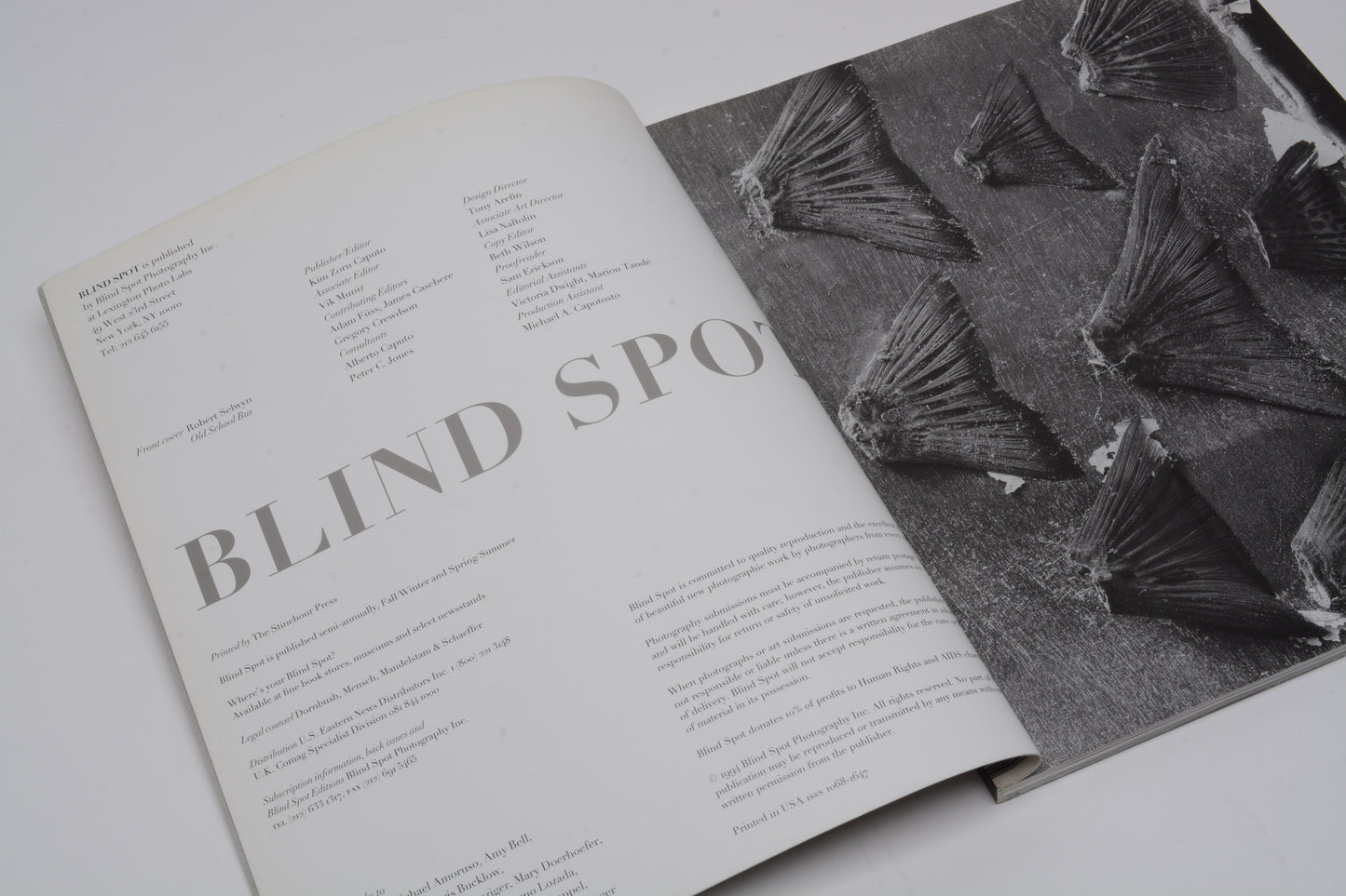3x Blind Spot Photography Magazines (Premiere Issue, Issue Three, Issue Four)