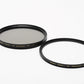 Vivitar 77mm Filter kit UV & CPL filters in pouch, Clean