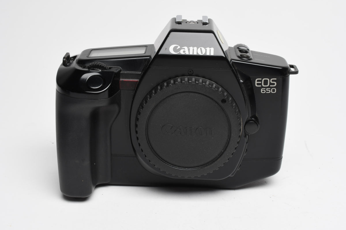 Canon EOS 650 35mm SLR Body, tested, very clean, Great! w/Strap