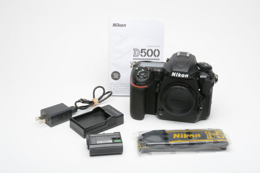 Nikon D500 DSLR Body, USA, very clean, Only 2870 Acts