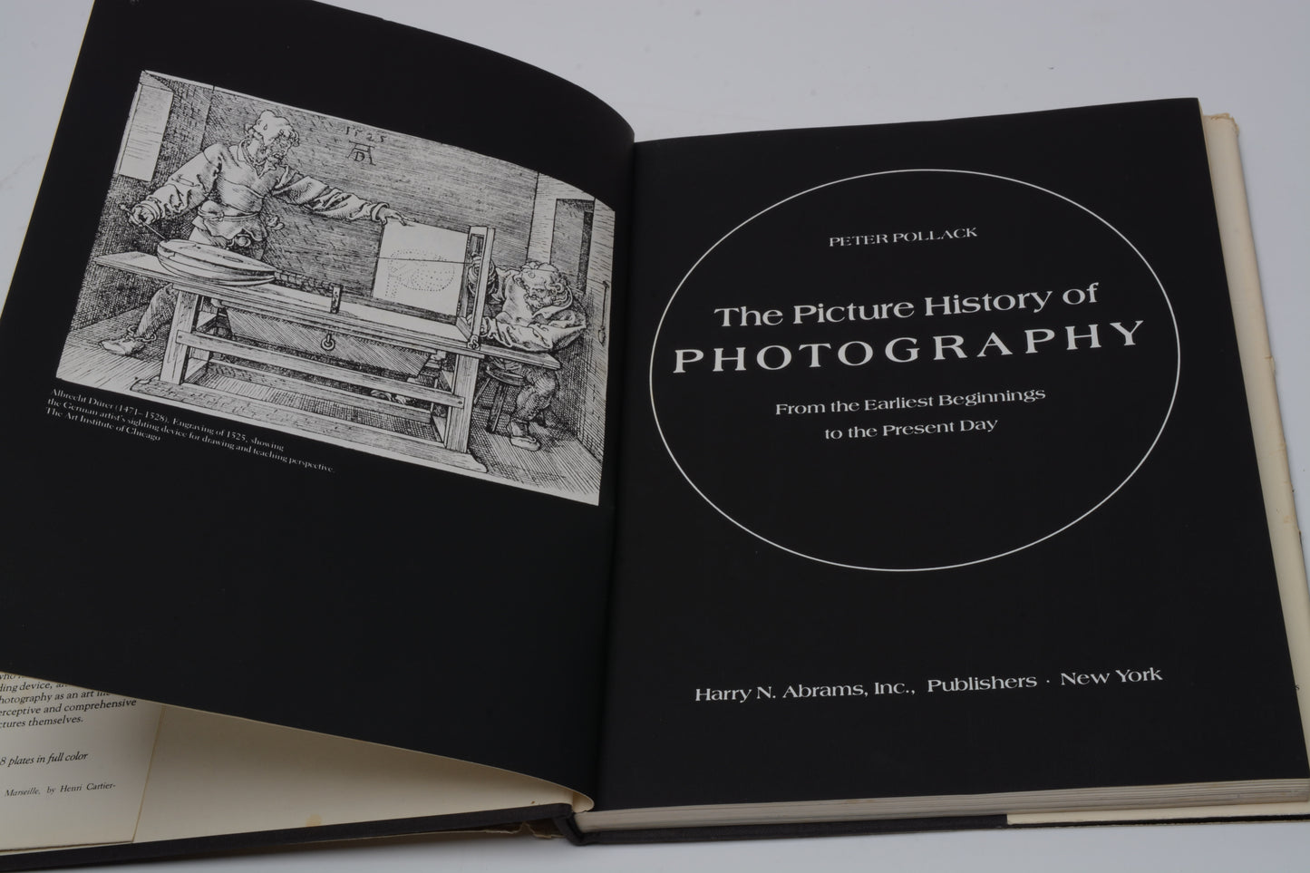 The Picture History of Photography by Pollack & Abrams - Hard Cover