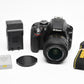 Nikon D3300 DSLR w/18-55mm zoom Batt, charger, strap, Only 3396 Acts