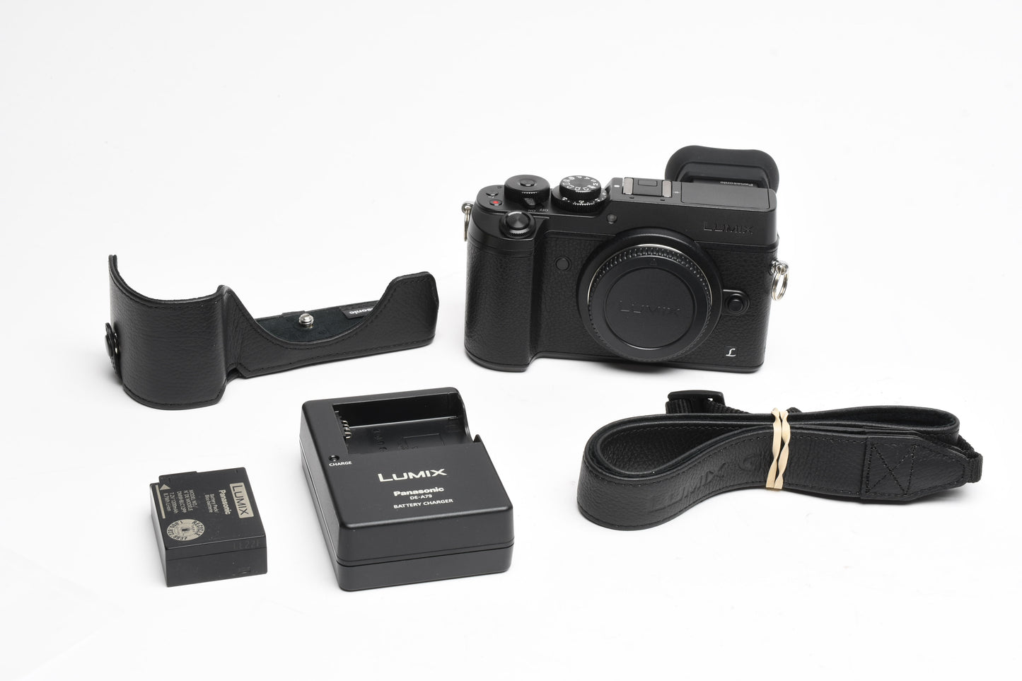 Panasonic Lumix DMC-GX85 16MP Mirrorless MFT Digital Camera+case, 5153 Acts