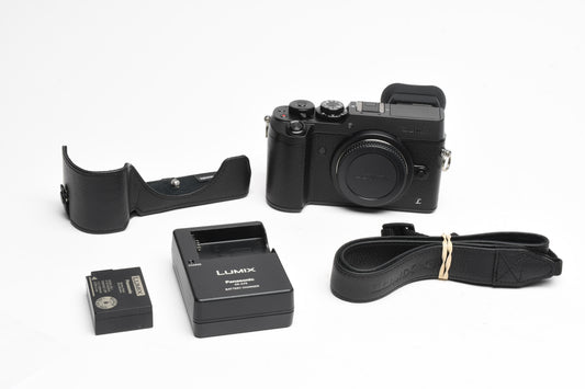 Panasonic Lumix DMC-GX85 16MP Mirrorless MFT Digital Camera+case, 5153 Acts