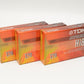 3X TDK Hi8 120 Video tape cassettes, New, Sealed