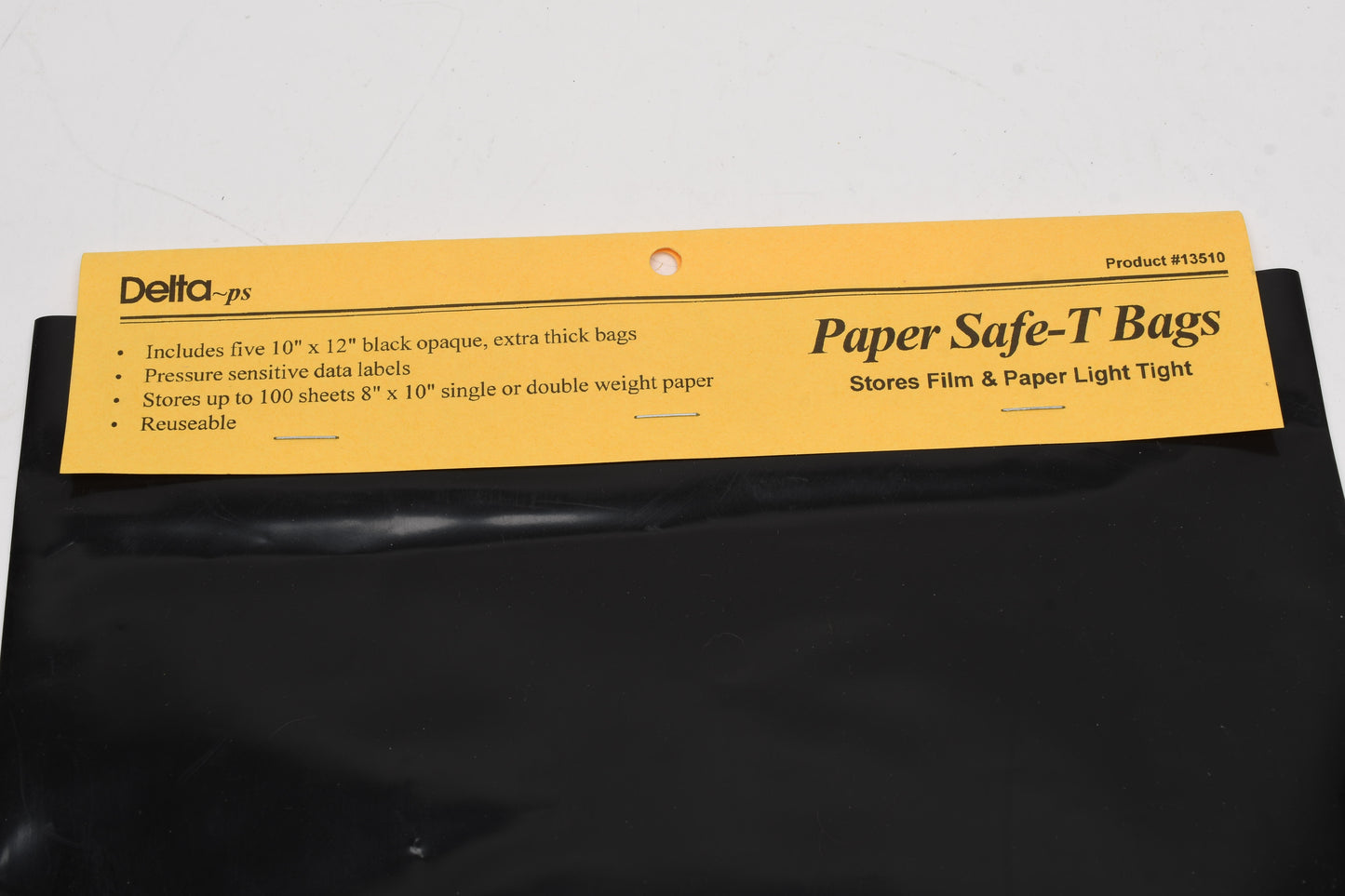 Delta 1 Safe-T-Bags for Film and Paper (10 x 12", 5-Pack) - NEW