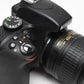 Nikon D3300 DSLR w/18-55mm zoom Batt, charger, strap, Only 3396 Acts