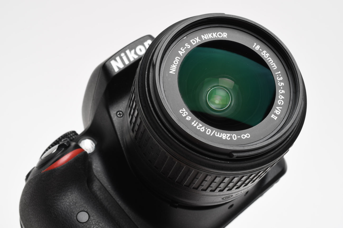 Nikon D3300 DSLR w/18-55mm zoom Batt, charger, strap, Only 3396 Acts