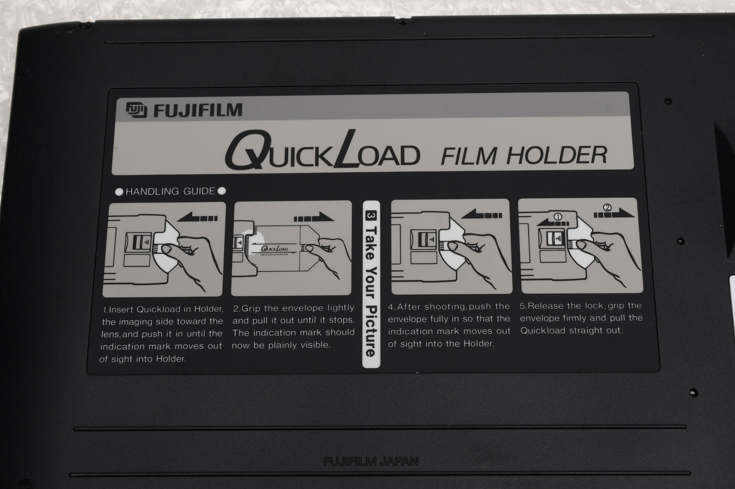 FujiFilm Fuji QuickLoad Film Holder for 4x5, New - Never Used