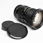 Canon FD 35-105mm f3.5 Macro zoom lens, caps, great, smooth FD Mount