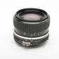 Nikon Nikkor 28mm AI mount lens, caps, nice & clean _+ UV filter